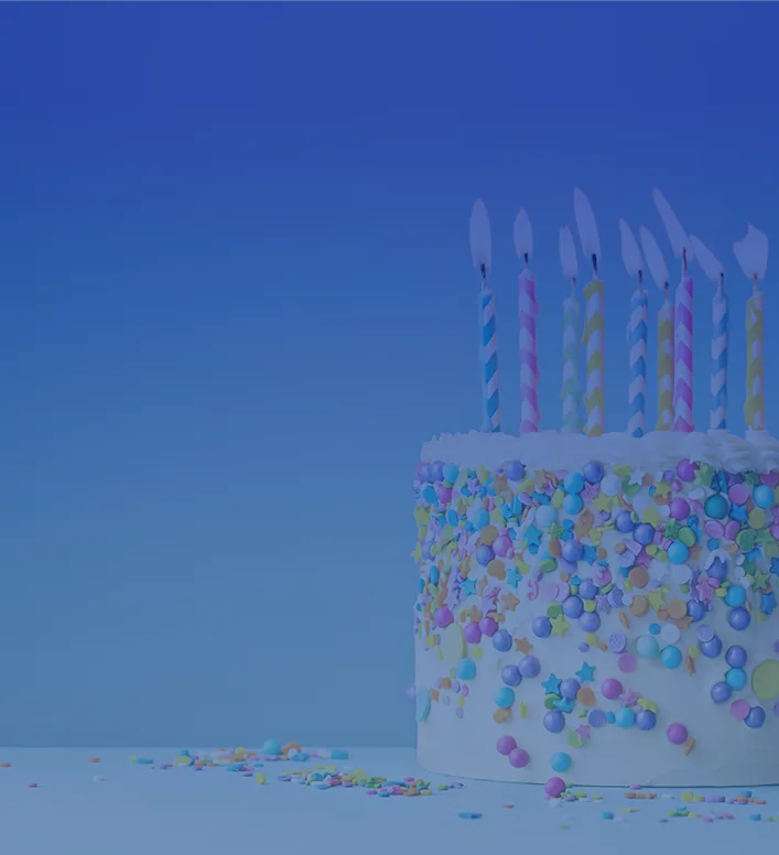 Automated birthday card for an insurance client
